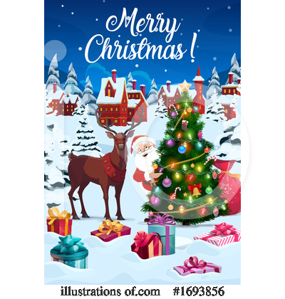 Royalty-Free (RF) Christmas Clipart Illustration by Vector Tradition SM - Stock Sample #1693856