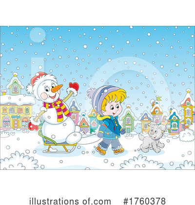 Royalty-Free (RF) Christmas Clipart Illustration by Alex Bannykh - Stock Sample #1760378