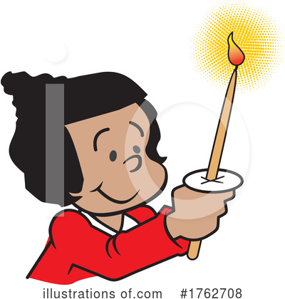 Christmas Candle Clipart #1762708 by Johnny Sajem