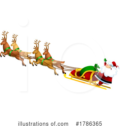 Reindeer Clipart #1786365 by Hit Toon