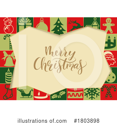 Merry Christmas Clipart #1803898 by dero