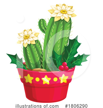 Cactus Clipart #1806290 by Vector Tradition SM