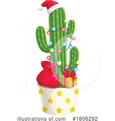 Santa Hat Clipart #1806292 by Vector Tradition SM