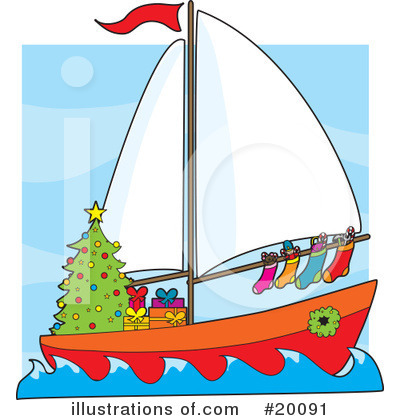 Yacht Clipart #20091 by Maria Bell