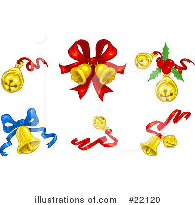 Christmas Bell Clipart #22120 by Tonis Pan