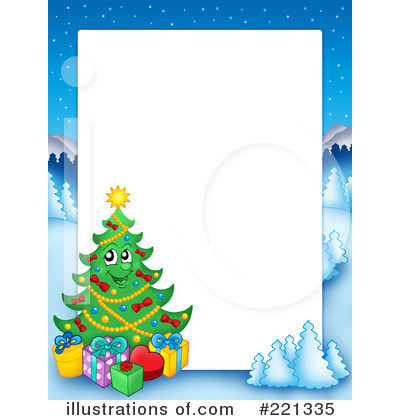 Royalty-Free (RF) Christmas Clipart Illustration by visekart - Stock Sample #221335