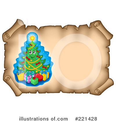 Royalty-Free (RF) Christmas Clipart Illustration by visekart - Stock Sample #221428