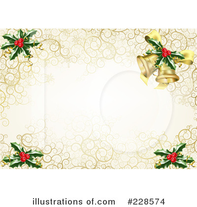 Christmas Holly Clipart #228574 by AtStockIllustration