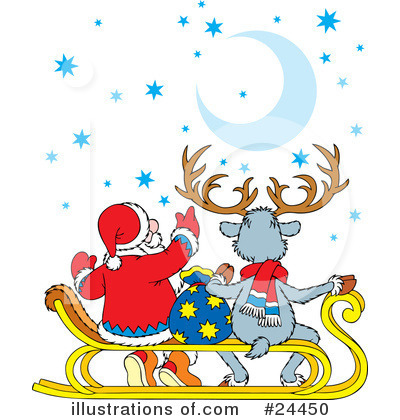 Royalty-Free (RF) Christmas Clipart Illustration by Alex Bannykh - Stock Sample #24450