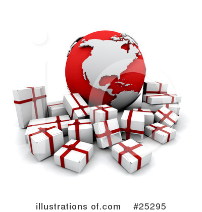 Royalty-Free (RF) Christmas Clipart Illustration by KJ Pargeter - Stock Sample #25295