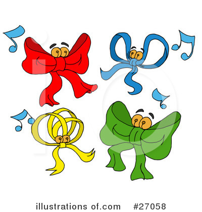 Royalty-Free (RF) Christmas Clipart Illustration by LaffToon - Stock Sample #27058