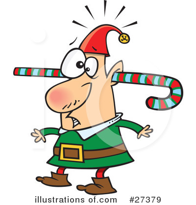 Royalty-Free (RF) Christmas Clipart Illustration by toonaday - Stock Sample #27379