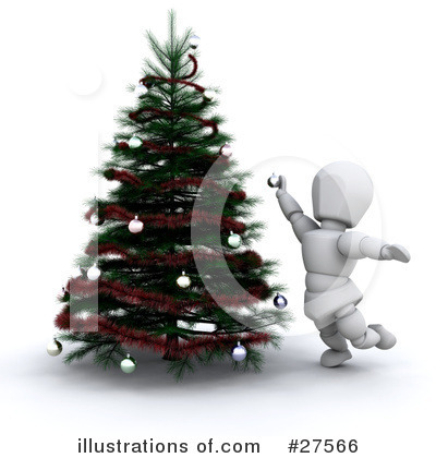 Royalty-Free (RF) Christmas Clipart Illustration by KJ Pargeter - Stock Sample #27566