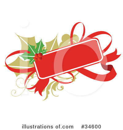 Royalty-Free (RF) Christmas Clipart Illustration by OnFocusMedia - Stock Sample #34600