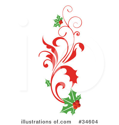 Royalty-Free (RF) Christmas Clipart Illustration by OnFocusMedia - Stock Sample #34604