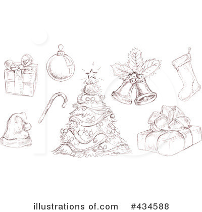 Royalty-Free (RF) Christmas Clipart Illustration by yayayoyo - Stock Sample #434588
