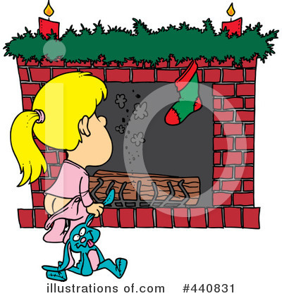 Royalty-Free (RF) Christmas Clipart Illustration by toonaday - Stock Sample #440831