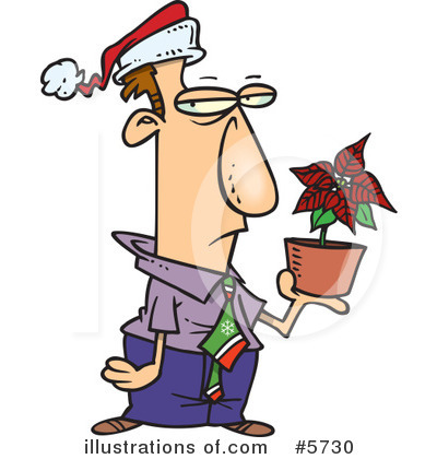 Royalty-Free (RF) Christmas Clipart Illustration by toonaday - Stock Sample #5730