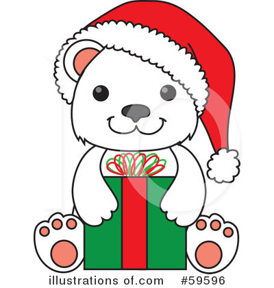 Christmas Bear Clipart #59596 by Rosie Piter