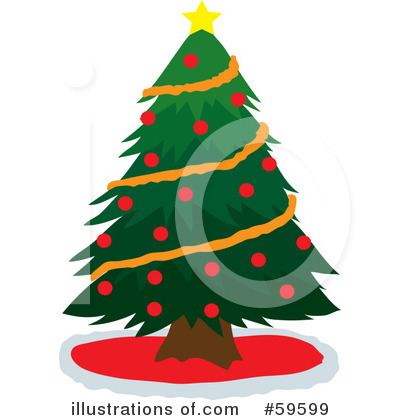 Christmas Tree Clipart #59599 by Rosie Piter