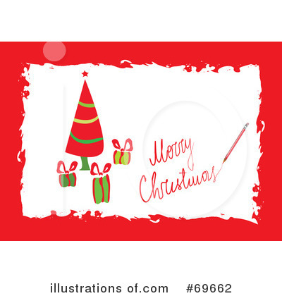 Christmas Greeting Clipart #69662 by MilsiArt