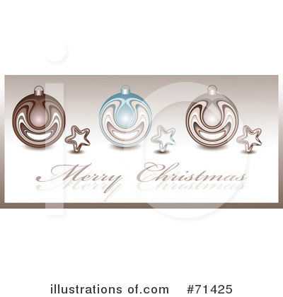 Royalty-Free (RF) Christmas Clipart Illustration by kaycee - Stock Sample #71425