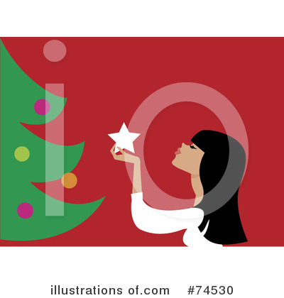 Royalty-Free (RF) Christmas Clipart Illustration by Monica - Stock Sample #74530