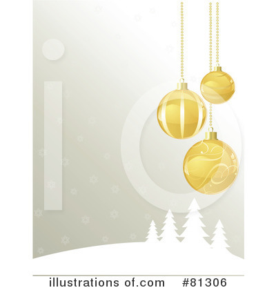 Christmas Bulbs Clipart #81306 by Pushkin