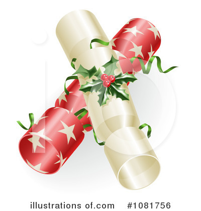 Christmas Crackers Clipart #1081756 by AtStockIllustration