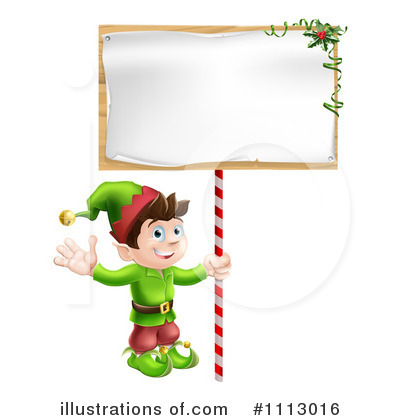 Christmas Elves Clipart #1113016 by AtStockIllustration