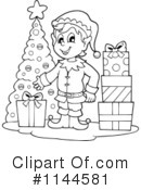 Christmas Elf Clipart #1144581 by visekart