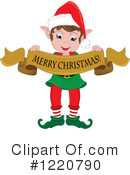 Christmas Elf Clipart #1220790 by Pams Clipart