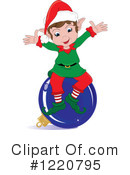 Christmas Elf Clipart #1220795 by Pams Clipart