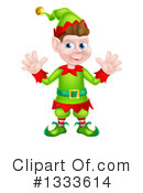 Christmas Elf Clipart #1333614 by AtStockIllustration