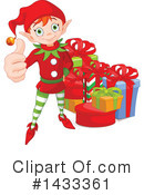Christmas Elf Clipart #1433361 by Pushkin