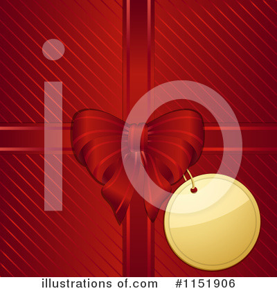 Royalty-Free (RF) Christmas Gift Clipart Illustration by elaineitalia - Stock Sample #1151906