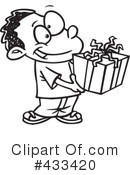 Christmas Gift Clipart #433420 by toonaday