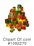 Christmas Gifts Clipart #1082270 by AtStockIllustration