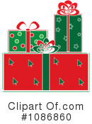 Christmas Gifts Clipart #1086860 by Pams Clipart