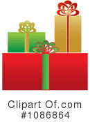 Christmas Gifts Clipart #1086864 by Pams Clipart