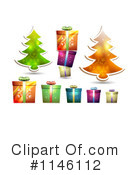 Christmas Gifts Clipart #1146112 by merlinul