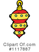 Christmas Ornament Clipart #1117887 by lineartestpilot