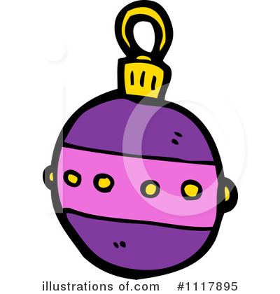 Royalty-Free (RF) Christmas Ornament Clipart Illustration by lineartestpilot - Stock Sample #1117895