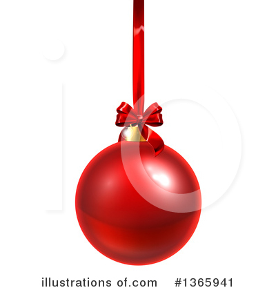 Christmas Bulbs Clipart #1365941 by AtStockIllustration