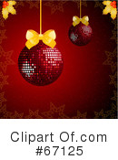Christmas Ornament Clipart #67125 by elaineitalia