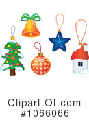 Christmas Ornaments Clipart #1066066 by Vector Tradition SM