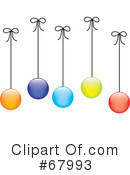 Christmas Ornaments Clipart #67993 by Pams Clipart