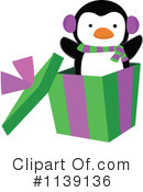 Christmas Penguin Clipart #1139136 by peachidesigns