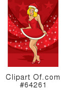 Christmas Pin Up Clipart #64261 by David Rey
