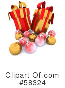 Christmas Presents Clipart #58324 by KJ Pargeter